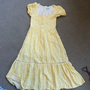 Lost + Wander Sunny Yellow Dress
